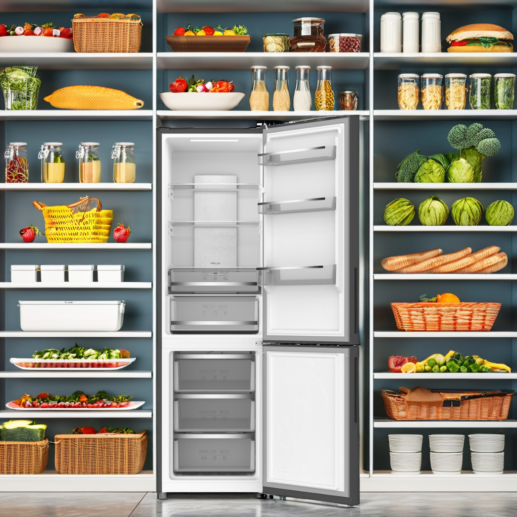 310L Combi Door Kitchen Household Large-Capacity Refrigerator Energy-Saving Low Noise Refrigerator